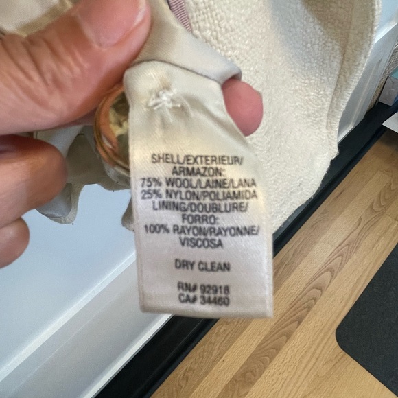 Juicy Couture wool peacoat size Small - Picture 4 of 4